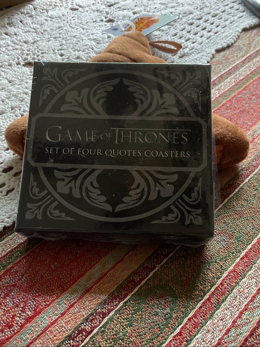 Game of thrones HBO Black Quote Coaster Set - Set of Four